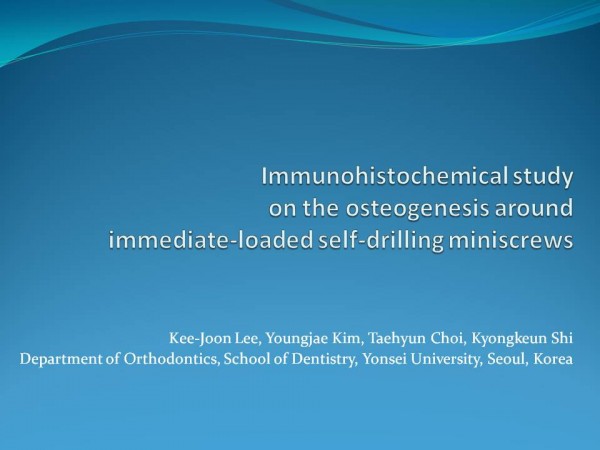 0618 imunohistochemical study on the osteogenesis around immediate loaded self drilling miniscrews.jpg